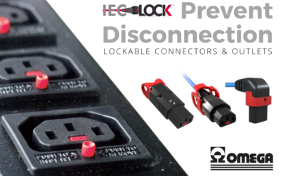 Lockable C13 & C19 connectors and outlets from IECLock