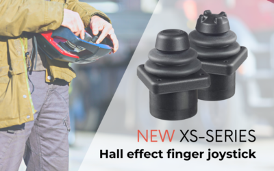 Apem XS series fingertip joystick