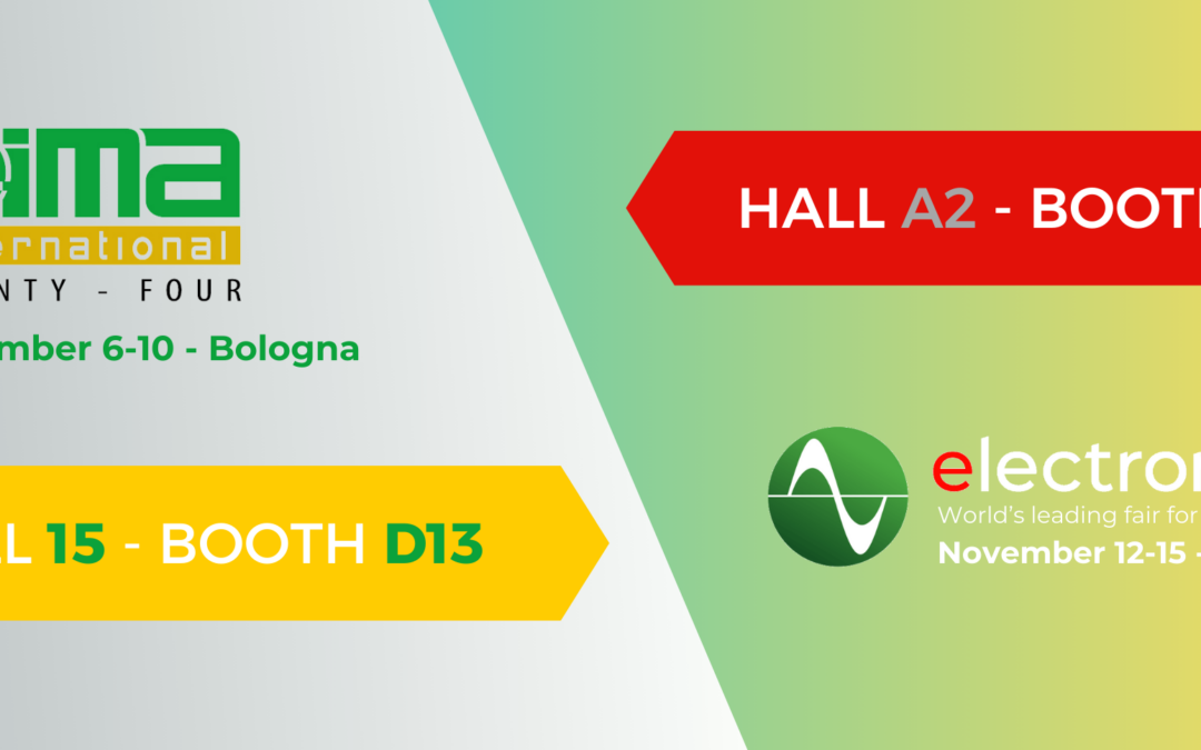 Omega Fusibili exhibits at EIMA 2024 and Electronica 2024 with solutions for agriculture and industrial electronics